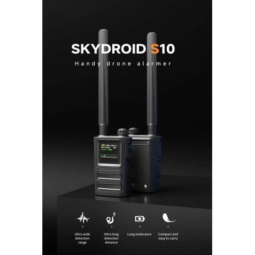 Детектор-обнаружитель дронов SKYDROID S-10 / «СОКОЛ 10» в Перми портативный всенаправленный