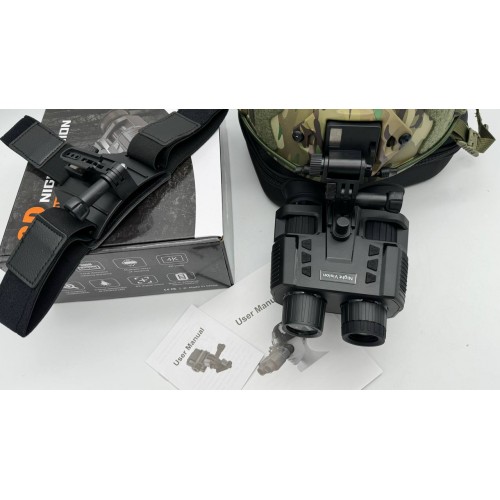 Прибор ночного видения NV-8000 v2.0 3D NIGHT VISION 4K VIDEO с адаптером на шлем в Перми