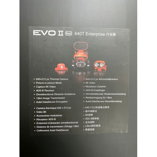 Квадрокоптер Autel Robotics EVO II Dual 640T (Thermal) Enterprise в самой максимальной топовой комплектации в Перми