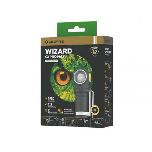 Мультифонарь Armytek Wizard C2 Pro Max Magnet USB (теплый свет) в Перми