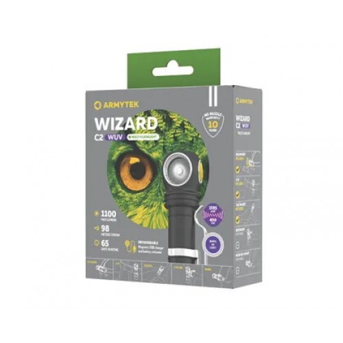 Мультифонарь Armytek Wizard C2 WUV Magnet USB в Перми