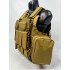 Тактический разгрузочный жилет «5 / пять карманов» с подсумками Tactical Molle Plate Carrier для съемных бронепластин в Перми